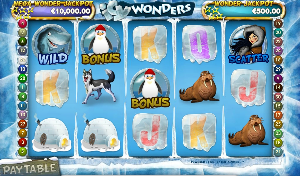 Игровой автомат Icy Wonders