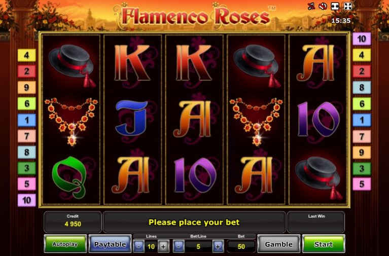 slot Flamenco Roses