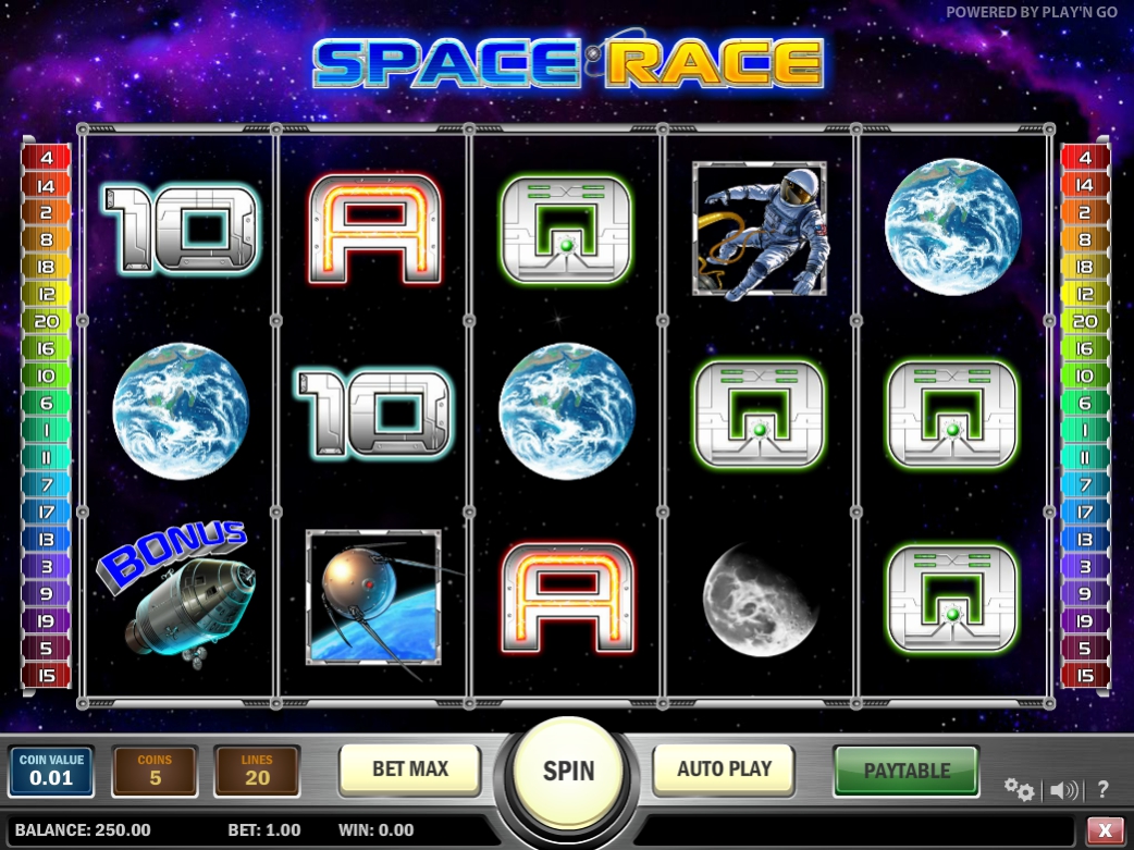 Игровой автомат Space Race